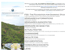 Tablet Screenshot of chamanisme-fss.org